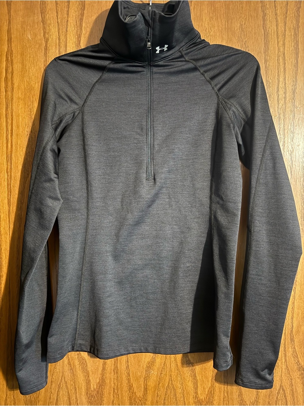 Under Armour Men’s Charcoal 1/4-Zip Performance Pullover